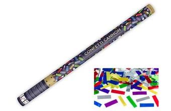 Konfety CANNON 80 cm metal mix