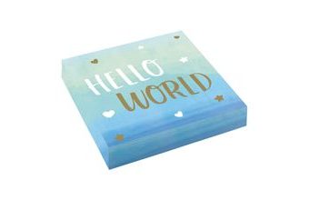 Ubrousky Baby Boy 16 ks 33 cm x 33 cm