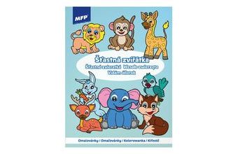 omalovánky A4 Šťastná zvířátka 210x276mm/16 5301136