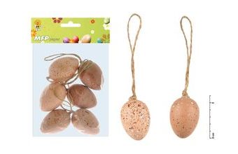 vajíčka plast 6cm/6ks S160083A 2221183