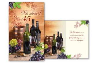 přání k narozeninám 45 M11-440 T PRANI_T_1498