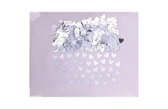 Konfety stříbrná srdíčka 14 g