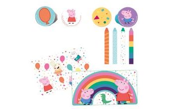 Prasátko Peppa set pro děti 16 ks