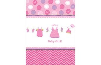 Baby Shower ubrus 137 cm x 243 cm