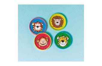 Hlavolam s kuličkou zvířátka 12 ks