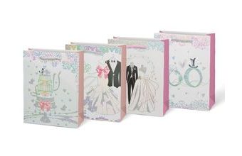 taška dárková M LUX mix č.42 (180x230x80) 5251284