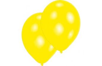 Balónek krémový metalický 077