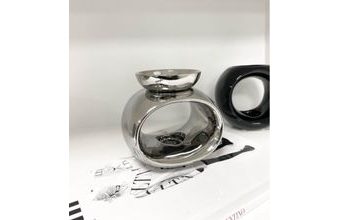 Aroma lampa Rome stříbrná