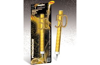 Dortová fontána číslo 50 zlatá