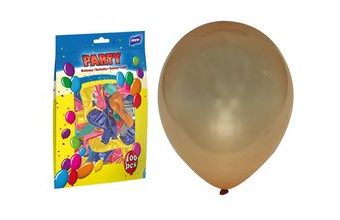 balónek nafukovací metal 23cm mix 8000105