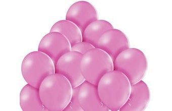 Balónky růžové cyklamen 437 - 50 kusů