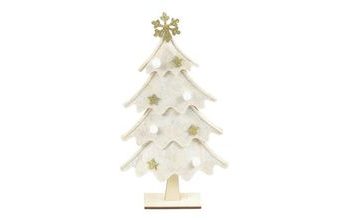 stromek filcový béžový 29cm 8886225