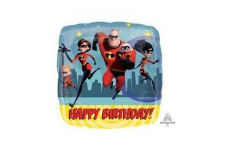 Úžasňákovi 2 šťastné narozeniny balónek foliový 43 cm