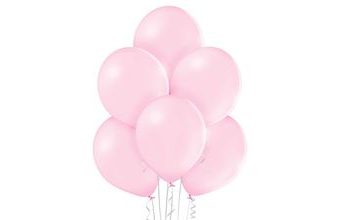 Balónek světlerůžové 004 - 10 kusů