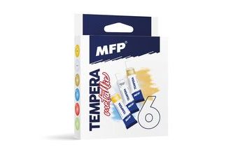 temperové barvy set 6ks 12ml METAL 6300608