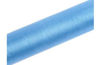 Organza světle modrá 16 cm x 9 m