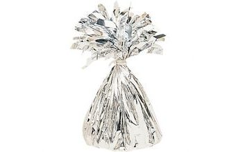 Závaží na balónky stříbrné