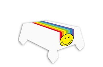 Smiley World dekorace na stůl papírová 40 cm x 180 cm