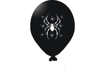 Balónek pavouk černý