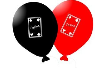 Casino balónky 5ks mix