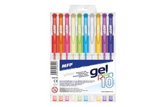 gelové pero set GLITTER 10 ks GG1068-10 6000799