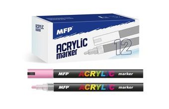 akrylový popisovač 4mm - růžový 6410826