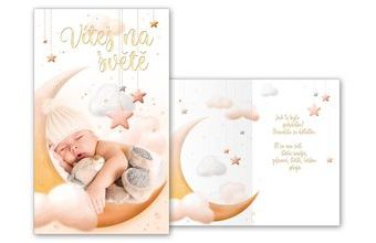přání k narození miminka M07-055 T PRANI_T_1833