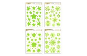 okenní fólie vánoce svítící VA014 20x30cm 8885839