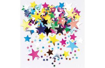 Konfety hvězdy metalické 14 g