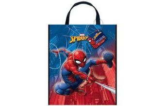 Dárková taška SPIDERMAN - plastová 28 x 33,5 cm