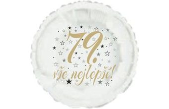 79. narozeniny balónek kruh