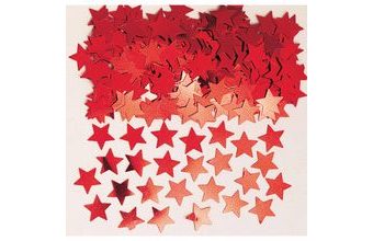 Konfety hvězdy Red 14g