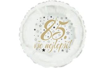 85. narozeniny balónek kruh