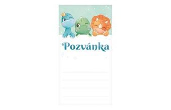pozvánka P020 (10ks) (190x100mm) 1240862