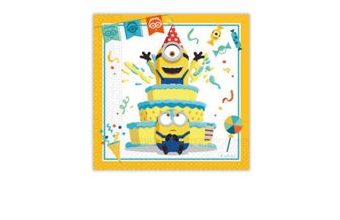 Ubrousky MIMONI 33x33 cm - 20 ks