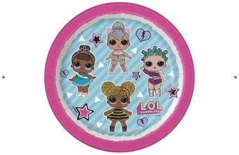 Papírové talíře LOL SURPRISE, 8 ks - 18 cm