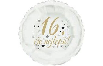 16. narozeniny balónek kruh