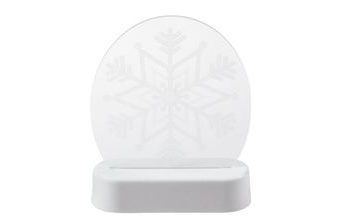 dekorace svítící acrylyc snowflake 13x17,2x5cm H-001 8886244