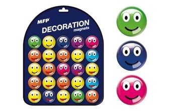 magnet dekorační kulatý 3,5cm mix č.10 4200284