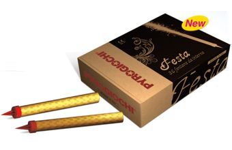 Dortové fontány 36 ks zlaté Pyrogiochi