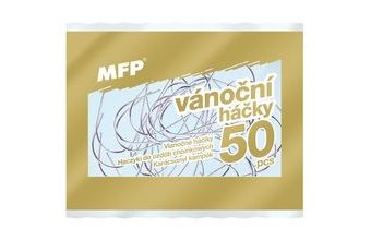 háčky vánoční 50ks 8885398