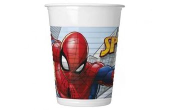 Plastový kelímek - SPIDERMAN - 200 ml - 8 ks