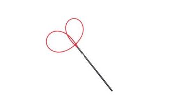 Obruč MOTÝLEK PRO - délka tyčky je 30 cm