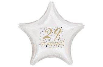 29. narozeniny balónek hvězda