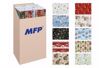 balící papír vánoční role LUX 2x100x70 MIX