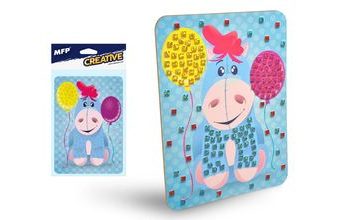 mozaikový set 14,8x21cm holographic Donkey 5330414