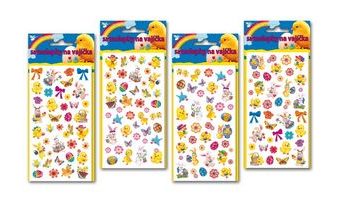 Velikonoční samolepky na vajíčka 774, 19x9cm