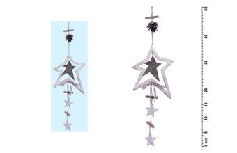 hvězdička dřevěná 50cm závěs JK-2481B 8885515