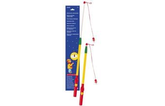 Teleskopický držák na lampion se světlem - 38-58cm