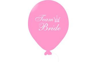 Team Bride balónek růžový
